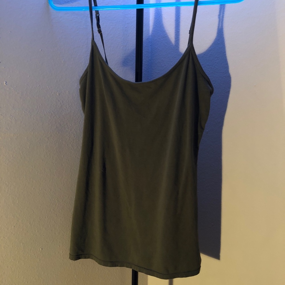 Old Navy Cami in Camo Green